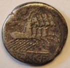 Mw32173 Roman Republic Silver Denarius No Date - 123 Bc   M Fannius   Vg