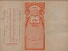 Washington A  Roebling - Stock Certificate Signed 09 01 1922