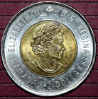 Canada 2020 Toonie Two 2 Dollars Elizabeth Ii 75 Anniversary  Victory Wwii- 28mm