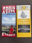 1971 Ethiopian Airlines East Africa Travel Brochure Lot 16 Uganda Kenya Envelope