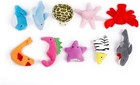 20-piece Animal Finger Puppets - Soft Velvet Storytelling For Kids