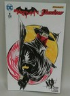 Batman The Shadow  2017   1 Sketch Cover Variant Comic W Original Dave Castr Art