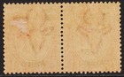 South West Africa 1923 - Sg 17  1d  Rose-red - Kgv - Pair - Mlh