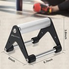 Professional Heavy Duty Push Up Grips  Stainless Steel Workout Bars For Strength