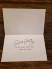 Vintage Unused Mcm Christmas Greeting Card Nos