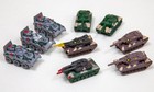 Kenner Micro Machines Military Mega Force Armored Tanks Kpt89 Die-cast Lot Of 9