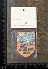 Vintage Lake Louise Canoe Scenic View Alberta Canada Travel Souvenir Patch Mip