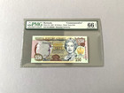 Bermuda 50 Dollars  commemorative  P-56 2003  Pmg 66 Epq  low Serial Number 689 
