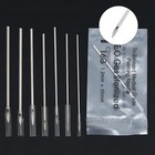 Body Piercing Kits Disposable Hollow Needles Septum Clamp  For Ear Nose Lip Tool