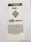 2003 Fedex Orange Bowl Game Ticket Stub Usc Trojans Iowa Hawkeyes Football 