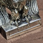 Vtg 1776 Brass American Bald Eagle Single Bookend Pmc 114b Philadelphia Mfr Co
