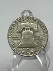 1961 D  Franklin Half Dollar - 90  Silver - Circulated Coin  2171