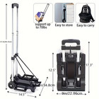 Folding Hand Truck Dolly Cart Folding Cart Small Dolly With Wheels Luggage Cart
