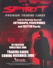 The Spirit Movie Trading Card Binder Album With Sell Sheet
