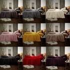 Teddy Bear Fleece Duvet Cover Quilt Soft Cosy Bedding Set   Pillowcases All Size