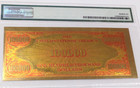 1934 Pmg  100 000 Gold Certificate Smithsonian Edition 100mg Of 24k Gold