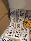 Huge Lot Of 33 Nyc New York Real Vintage License Plates Statue Of Liberty More 