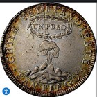 Chile Republic  volcano  Peso 1819 Santiago-fd Au Ngc  Santiago Mint  Km82 2