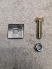  6  Hesston Hay Tedder Tine Washer Plate Bolt   Lock Nut Kit R18030627 Usa Made