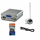 Cze-15a Digital Smart Fm Transmitter 15w Radio Station  1 4 Wave Gp Antenna New