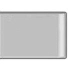 18 Inch Chrome Texas Rolled End Bumper  10 Gauge W  Tow Hole For Peterbilt