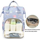 New Elephant Diaper Bag Backpack For Baby Girls  Mom Waterproof Large Nappy Bags