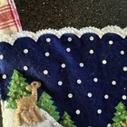 Bucilla Finished Christmas Stocking    sleigh Ride    Fully Lined