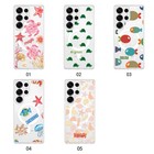 For Samsung S26 S25 A57 A55 A56 Custom Sea Animals Cover Magnetic Clear Pc Case
