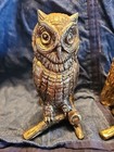 Pair Of Vintage Brass Owl Bookends   Marked Hampton Va Free Shipping 