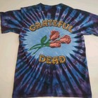 Vintage Original Grateful Dead Gdp 04 Y2k Shirt Owl Skull Roses Medium 