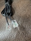 6ft Telephone Line Cord Cable Wire Dsl Modem Fax Phone To Wall Black
