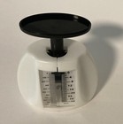 Vintage Food Scale    32oz - 1 000g   White Black  4    X 5   