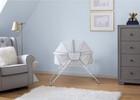 Delta Compact Travel Bassinet Folding Portable Baby Lightweight Gray Carry Bag