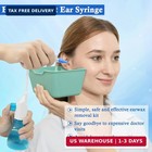 Ear Wax Removal Tool By - Ear Irrigation Flushing System For Adults   Kids - Pe