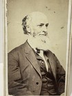 Civil War Era Cdv Older Man In Suit 1863