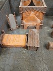 9 Pc Bedroompainted Wargaming Terrain Scenery Ttrpg Rpg D d Beds Chests Mirror 