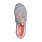 Skechers Women s Summits Fresh Impression Grey Coral Size 5 5 Or 6 Wide  New