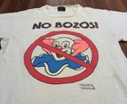 Vintage Original No Bozos Unisex T Shirt   Soft  Worn  Single Stitch- Excellent