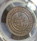 Ah 1321 1903 Morocco 10 Maz Pcgs Ms64bn Lec-86 Berlin