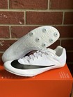 New Nike Zoom Rival Sprint White Black Size 12 Mens Track And Field Shoe Spikes