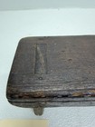 Antique Vintage Wooden Foot Stool Milking Stool