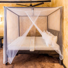Mosquito Net For Queen   King-size Beds - 2-side-opening Bed Canopy   Rectangula
