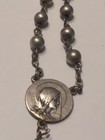 Vintage Sterling Silver Rosary Beads