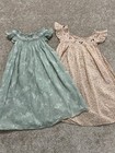 Doen Dresses Size  2 Years Girls Floral Smocked Boho - Set Of Two Dresses 