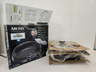 Aroma Black 3 Qt Grillet 3-in-1 Electric Indoor Grill New Free Shipping