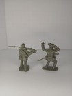 American Civil War Union 2-inch Toy Soldier Lot Of 2 Vintage Mpc A8