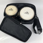 Eastrock Bongo Drum 4    And 5    Set For Adults Kids Beginner Professional Wood Bag