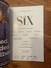 Six Musical Pre-broadway Art Playbill  Boston American Rep Theatre Harvard A r t
