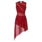 Adult Women Dance Dress Costume Dance Skirt Ballet Lyrical Dance Performance