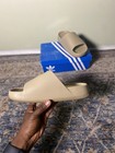 Nike Calm Slides White Men   s Size 8   Women   s 9 Foam Slip-on Sandals Comfort 